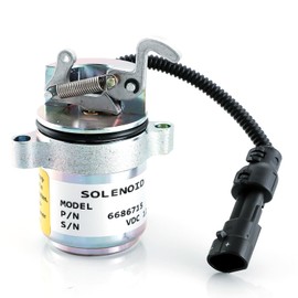 6686715 Fuel Shut Off Solenoid 6680121 6688260 04272956 for Bobcat A220 A300 442 864 863 873 883 S250 T200 Deutz Engine F3L F3M F4L F4M 1011 2011 12VDC