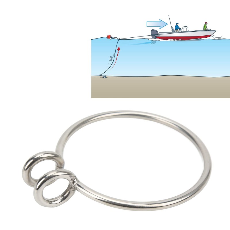 Welded Anchor Ball Retrieve Ring 8mm Marine Anchor Retrieval Ring