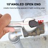 Jetech 23mm Combination Wrench - Industrial Grade, Chrome Vanadium Steel,