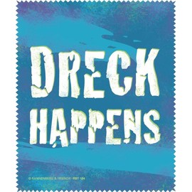 'Cleaning Cloth for Spectacles "Dirt Happens Rann und Friends