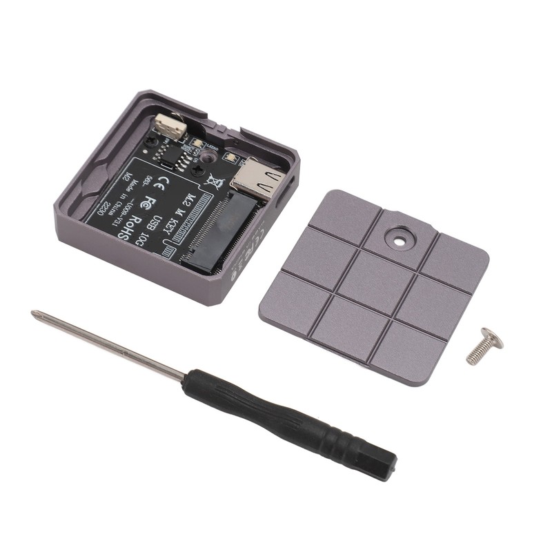 2230 M.2 NVMe SSD Enclosure 10Gbps High Speed JMS583 Laptop