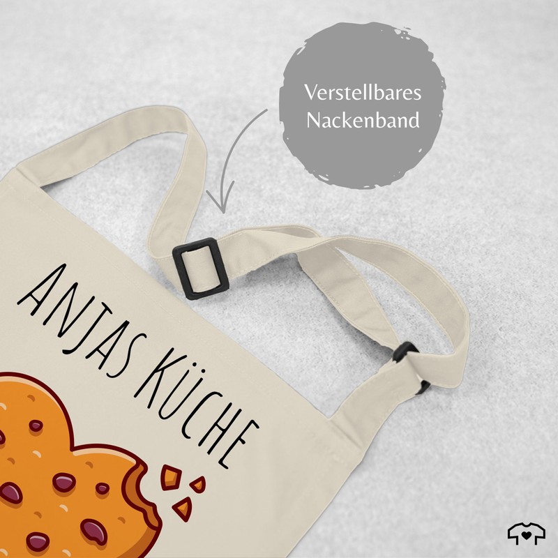 Geschenk mit Namen personalisiert by Shirtracer - Apron - Baking