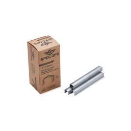 Spec Ops Tools 3/8" Staples for M66E Plier Stapler, 5,000 Pack , 3% Donated to Veterans, Silver