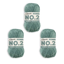 Myboshi Crochet and Knitting Yarn, Model No. 2, with Kapok Fibre, Light Yarn