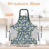 cobee 2 Pcs Aprons For Women with Pockets, Waterproof Apron