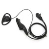 Walkie Talkie Earphone D Shape Comfortable Universal Earpiece Fit for