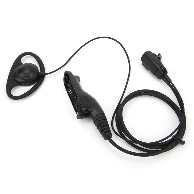 Walkie Talkie Earphone D Shape Comfortable Universal Earpiece Fit for