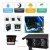 Camecho 12V-24V 4 Pins 18 LEDs IR Night Vision Waterproof