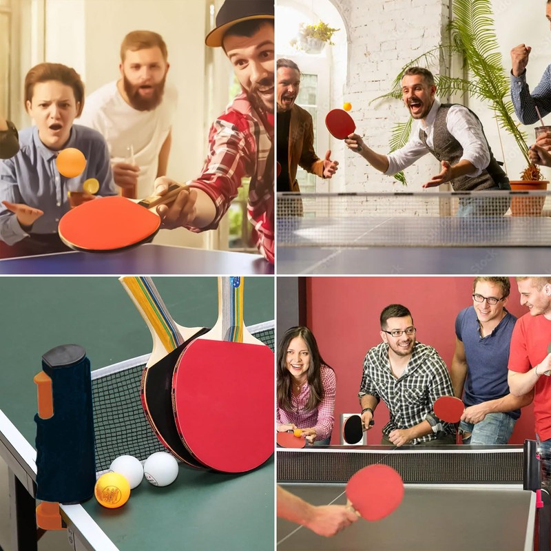 Weploda Table Tennis Net, Extendable Portable Table Tennis Net, Adjustable