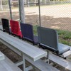 Home-Complete Bleacher Seat - Stadium Seat Cushion with Pocket and