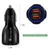Olakey Car Charger, Quick Charge 3.0 USB Port Adapter, Adapter