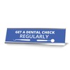 Signs ByLITA Get A Dental Check Regularly Dental Office Decor