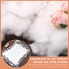 450g/15.87oz Polyester Fiber Fill, High Resilience Fiberfill Soft Fluffy Fiber