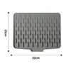 Silicone Dish Drying Mat for Kitchen Countertop - Heat Resistant