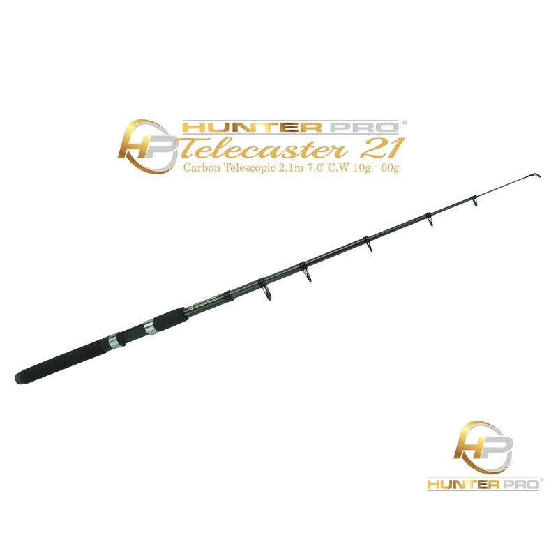 6ft or 8ft Telescopic Fishing Rod Travel Pike Stalking Spinning