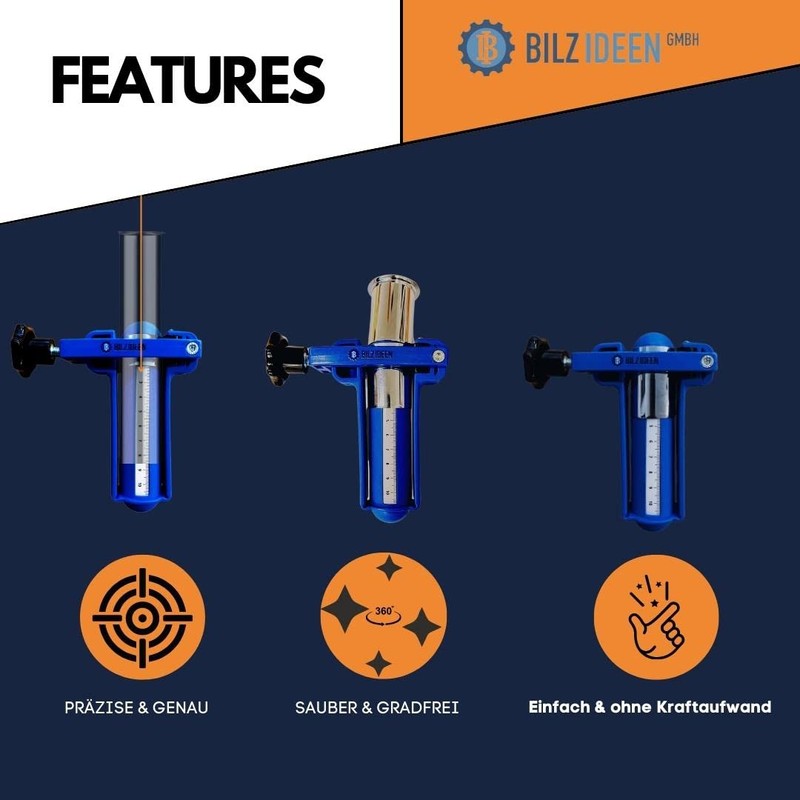 Pipe Cutter for Composite Pipe, Siphon/Downpipe/Immersion Pipe Made of Metal,