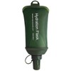 ZESION Green Soft Flask, TPU Foldable Running Hydration Flask, for