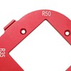 Corner Radius Template 4 in 1 Round for Positioning Bit