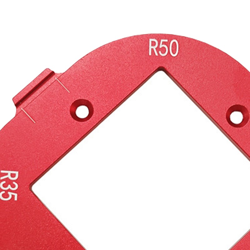 Corner Radius Template 4 in 1 Round for Positioning Bit