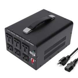 DYRABREST 5000W Voltage Transformer Power Converter, Heavy Duty Step Up/Down Convert from 110-120 Volt to 220-240 Volt and from 220-240 Volt to 110-120 Volt