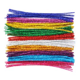 Operitacx 200 Stück Biegbare Stöcke Für Pompons Basteln Massenspielzeug Partyartikel Für Bausatz Zappeln Aufkleber Für Faltbares Stöckchen- Stockspielzeug