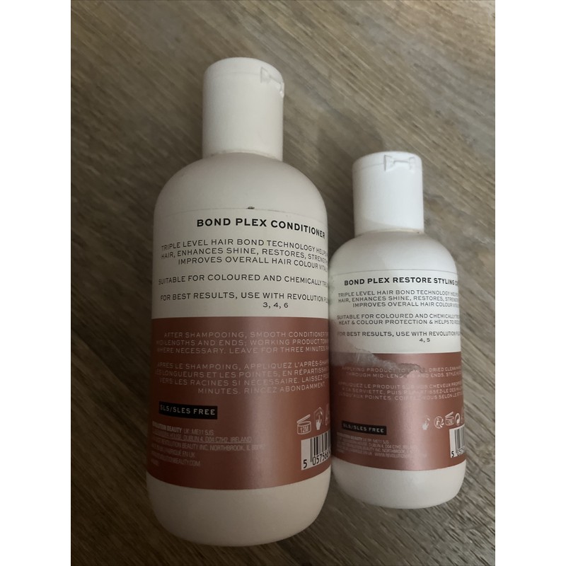 Revolution X2 Revolution Bond COMBO-Plex Conditioner 5+Restore Styling Cream 6