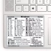 SYNERLOGIC Windows PC shortcuts -durable vinyl sticker size SM for