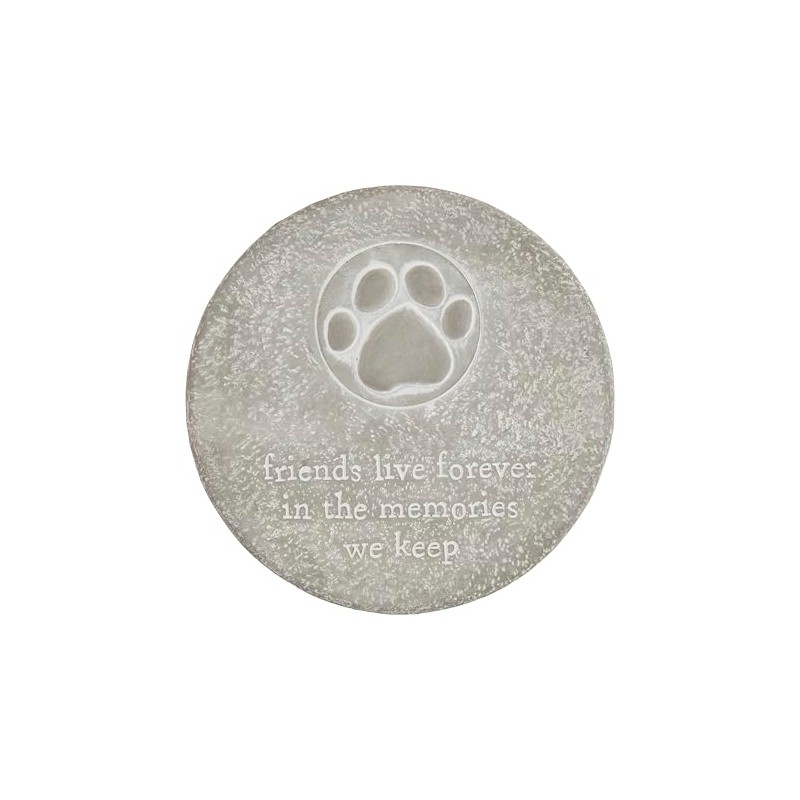 Mud Pie Pet Concrete Stepping Stone; 9" Dia