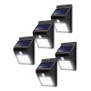 Importeek 10pz Lampara Led Solar Reflector Exterior Jardin Sensor Luz
