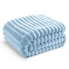 Bedsure Bedsure Blue Fleece Blanket for Couch - GentleSoft Cozy