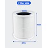 AP401 AP402 Filter Replacement Compatible with Dayette AP401 AP402, JOWSET