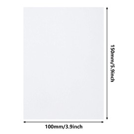 50 Pieces 5D Diamond Painting Release Paper Non-Stick Silicone Release Paper Cover Replacement for Full and Partial Drills Diamond Painting Accessories Gift, 15 x 10 cm/ 5.9 x 3.9 Inches