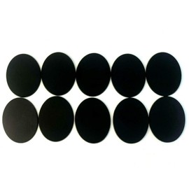 Lote de 10 bases ovaladas grandes Wargaming 40k AoS Citadel 120 mm x 92 mm Riptide