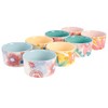 Spice by Tia Mowry Goji Blossom 8-Piece Hand-Painted Ramekin Set