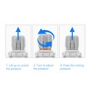 Pneumatic Vacuum Pressure Regulator, Self-Locking Regulation, 100 To - 1.3