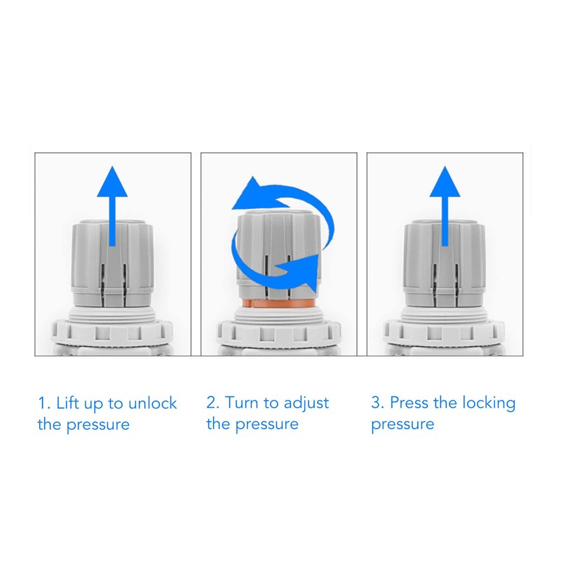Pneumatic Vacuum Pressure Regulator, Self-Locking Regulation, 100 To - 1.3