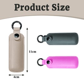 THXFUNAREA Aufbewahrung Tasche für USB,3 Stück Sticks Tasche USB Speicherstick Organizer,Schutzhülle für Flash-Laufwerke,Leder-Aufbewahrungstasche, Stiftlaufwerk-Schutzhülle(Rosa、Hautfarbe、Dunkelgrau)