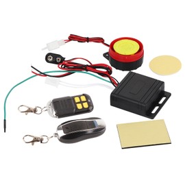 Motorcycle Bike Anti Theft Security Alarm System Remote Control 12V