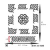 Celtic Frame Stencil 21.5 x 26.5 cm (M) - Irish