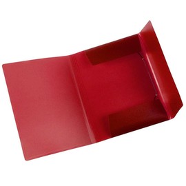 Plus Office Trasluc PP Plus A5 G/S Folder Red