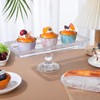 Luxshiny Footed Fruit Serving Tray: 11.7" European Style Dessert Display