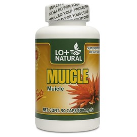 Muicle Capsules Forte – 90 Count (1000 mg per Serving) – Justicia Spicigera (Desert Honeysuckle, Firecracker Bush, Moyotli) – Natural Herbal Dietary Supplement