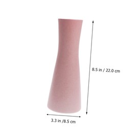 CORHAD Ceramic Vase House Decor Decoration Stylish Office Bloom Blush Vase for Flowers Indoor Floral Faux Decorative Vases Quirky Home Decor Unique Vases for Flowers Cute Vase Pink