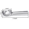 Wmzjnljy 2pcs 2.5oz Ice Cream Scoop One-Piece Nonstick Aluminum Ice