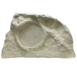 TIC TFS10-WG 8" Professional Outdoor Weather-Resistant Coaxial Rock Speaker (White Granite)