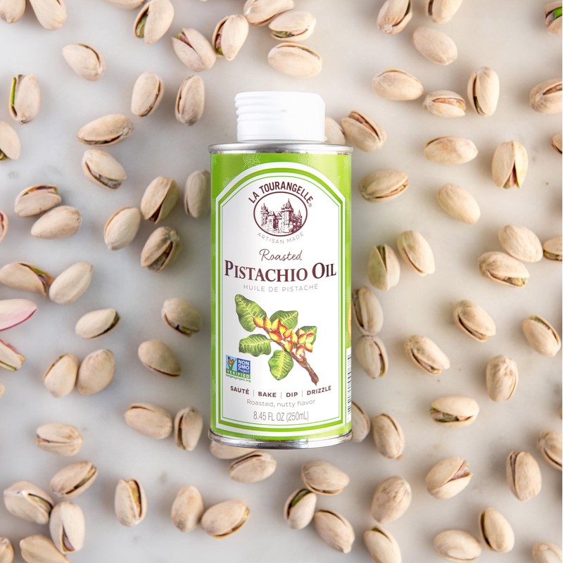 La Tourangelle, Roasted Pistachio Expeller-Pressed Oil for Cooking, Baking, and
