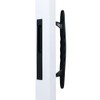 Flush Mount Non-Keyed Sliding Glass Patio Door Lock Handle Set