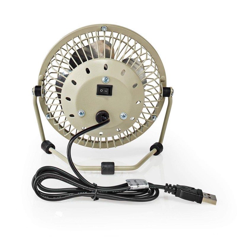 NEDIS FNDK1GY10 Table Fan Powered by USB Diameter: 100 mm