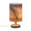 YYZZH Table Lamp Sunset Ocean Palm Tree Tropical Summer Nightstand