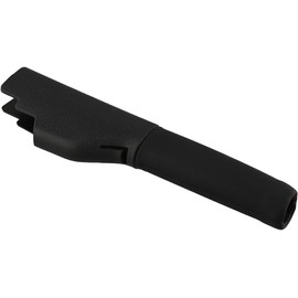 RichVibe MK5 MK6 5 6 - Funda para palanca de freno de mano para 1K0711461A, agarre de cuero para maletero de cambio, color negro y para línea roja